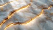 © tunanon - Gentle pastel white marble with thin golden veins, creating a sense of calm and refined beauty