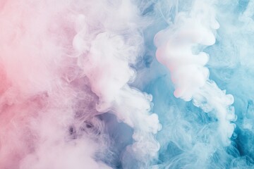 Wall Mural - faded smoke background. with pastel colors 