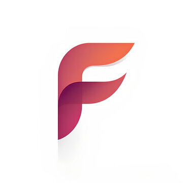 modern logo embodies the shape of the capital letter F