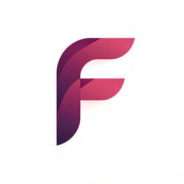 modern logo embodies the shape of the capital letter F