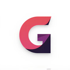 Fototapete - modern logo embodies the shape of the capital letter G