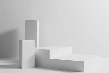 Poster - Minimalist marketing data presentation.