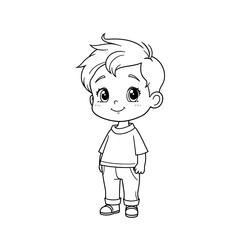 cartoon child