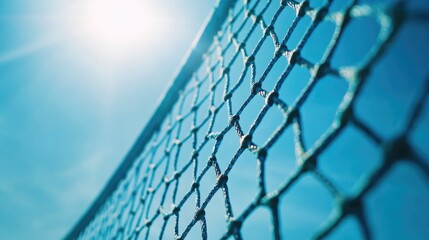 Tennis Net Close Up