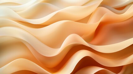 Poster - Abstract Organic Shapes in Neutral Tones