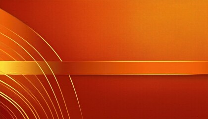 Wall Mural - Invitation card, Dynamic Orange and Gold Gradient Abstract Background, luxury banner images,