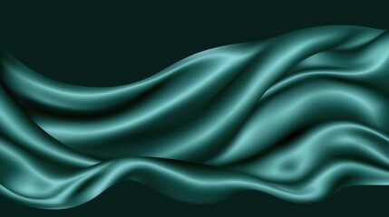 Poster - Light teal clean background with subtle texture and smooth gradients, ideal for calm visual themes