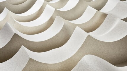 Poster - Rippled water texture with soft waves and reflections, capturing tranquility and fluidity