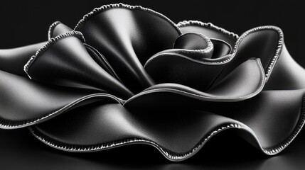 Poster - Smooth black clean background with soft highlights for luxury and high-end product photography