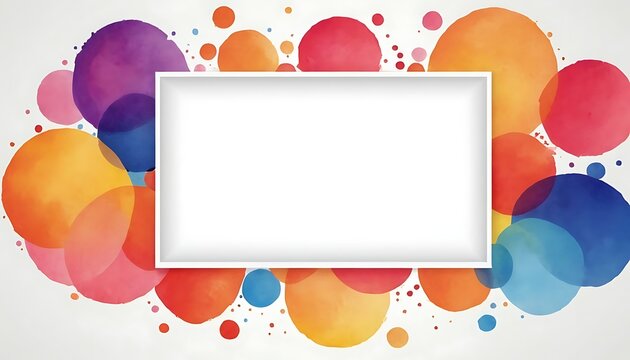 Creative Banners,Rainbow paint splash frame,frame with colorful splashes,banner - sign, web banner, paintbrush, speech bubble, marketing, multi-colored background, 45
