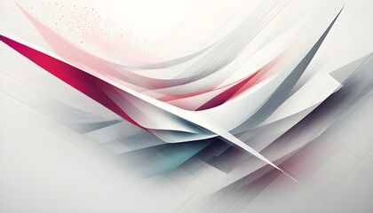 Wall Mural - Soothing wave gradient on a clean white backdrop