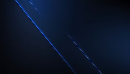 Wall Mural - dark blue banner background