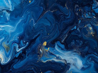 An abstract art blue tone desktop wallpaper.The tones are inviting and create a cozy atmosphere.The abstract design is captivating and full of creativity.It's combines art and practicality.