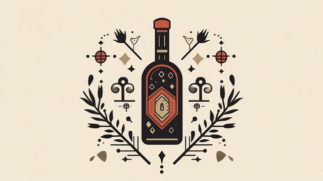 A vintage-inspired logo with retro typography and classic iconography. The nostalgic design elements evoke a sense of tradition and authenticity.