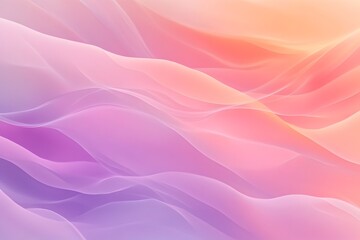 Poster - Soft Pastel Gradient Backdrop with Organic Flowing River of Ethereal Hues   Calming and Atmospheric Digital Art Evoking a Serene Elegant Ambiance