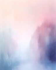 Poster - Elegant pastel colored abstract artwork with soft gradients a contemporary minimalist aesthetic and a serene light filled atmosphere