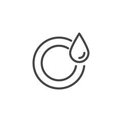 Poster - Waterproof Seal line icon
