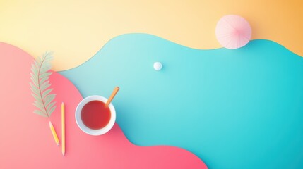 Poster - A visual breakdown of the different stages of an illustrator workflow, highlighting the systematic and efficient processes used to achieve productivity.