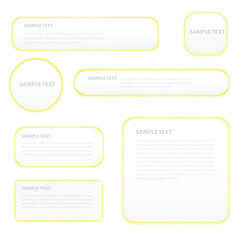 Poster - Infographic graphic geometric triangle overlap vector layer background for text and message design
