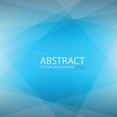 Poster - graphic geometric triangle overlap vector layer background for text and message design