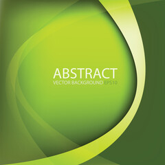 Poster - graphic vector curve line overlap background for text and message design