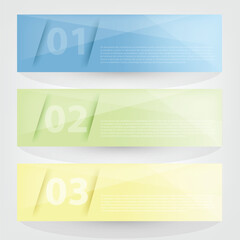 Poster - Infographic graphic geometric triangle overlap vector layer background for text and message design
