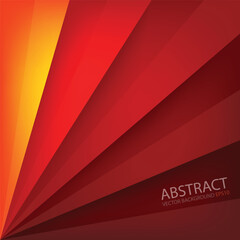 Poster - graphic geometric triangle overlap vector layer background for text and message design