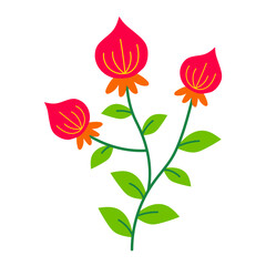 Sticker - Flower Illustration