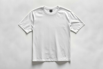 White Tshirt Mockup Isolated created with Generative AI