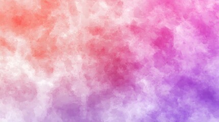 Wall Mural - Abstract Watercolor Background   Pink  Purple  and White