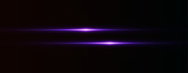 Wall Mural - light pink effect reflections, neon illumination in violet colors. bright light lens. police light e