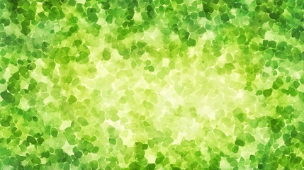 Wall Mural - Abstract Watercolor Green Leaves Background