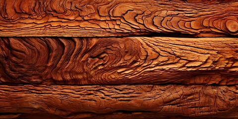 Poster - A wooden surface with a grainy texture
