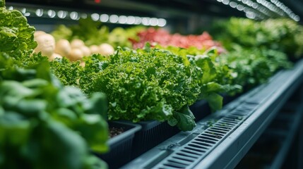 Canvas Print - Fresh Green Produce