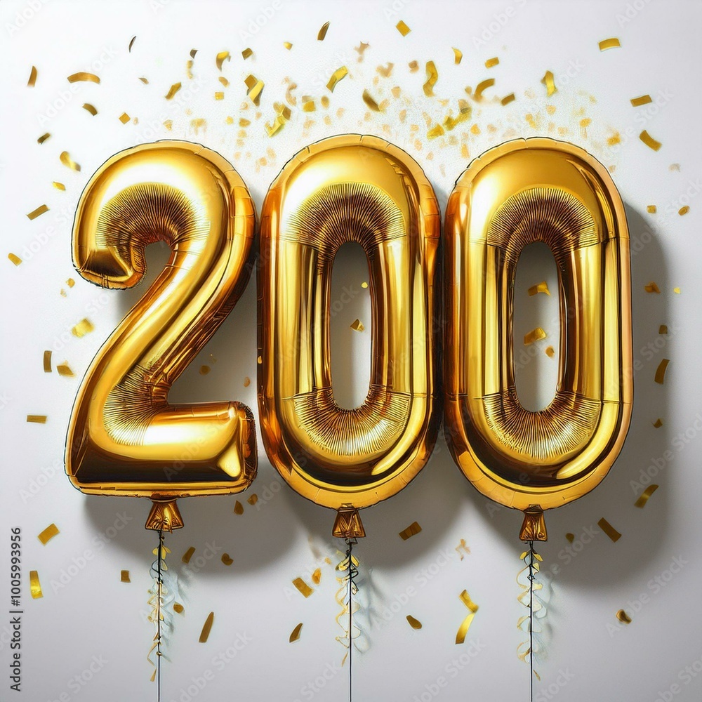 gold-birthday-anniversary-balloon-number-200-white-background-with