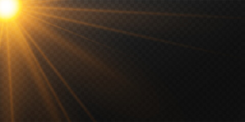 Wall Mural - rainbow crystal star. crystal ray light, sun shines rainbow red yellow and blue color. optical fire 