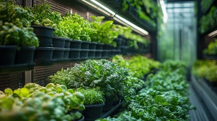 Canvas Print - Indoor Vertical Garden