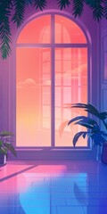 Wall Mural - Lofi background featuring ample room for copy.