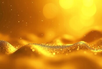 Poster - Abstract luxury golden background. Mysterious beautiful shiny gold texture backdrop. 3D illustration