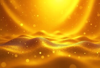 Poster - Abstract luxury golden background. Mysterious beautiful shiny gold texture backdrop. 3D illustration