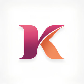 modern logo embodies the shape of the capital letter K