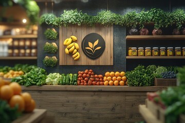 Wall Mural - Fresh Produce Market