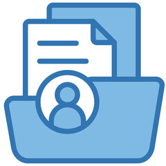 Sticker - Employee Data Icon