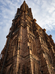 Strasbourg Cathedral. Alsace. France