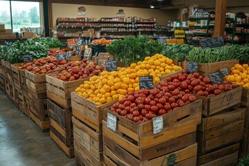 Wall Mural - Fresh Produce Market