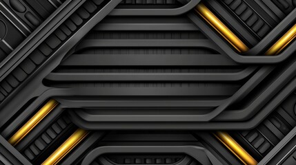 Poster - Abstract modern luxury black background for modern wallpapers