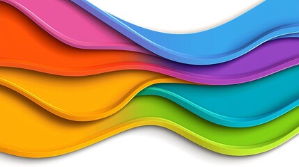 Wall Mural - liquid organic lines abstract texture panorama background