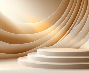Poster - Abstract modern white background, suitable for web design, banners, wallpaper templates, etc.