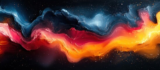 Canvas Print - Abstract Cosmic Flow