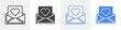© Muhtemel - love letter icon vector set use for web
